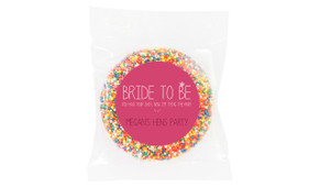 Bride To Be Personalised Hens Night Chocolate Freckle