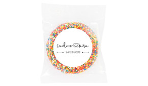 Cursive Names Personalised Giant Chocolate Freckle