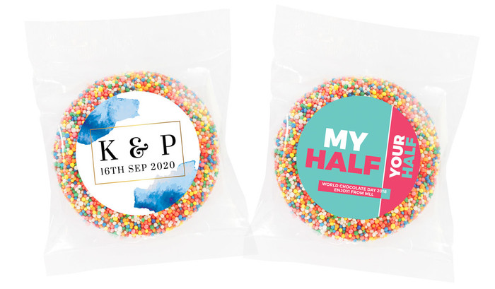 Giant Chocolate Freckle 40g Personalised