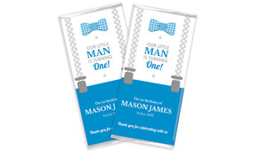 Little Man Personalised Birthday Chocolate Bar