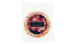 Bold Floral Personalised Giant Chocolate Freckle