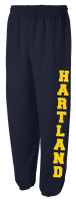 HARTLAND Closed Bottom Sweatpants