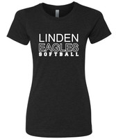 LHS Softball CVC Crew Neck Tee