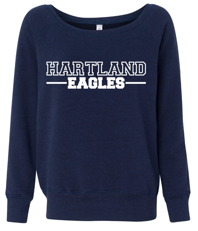 women's eagles crewneck sweatshirt