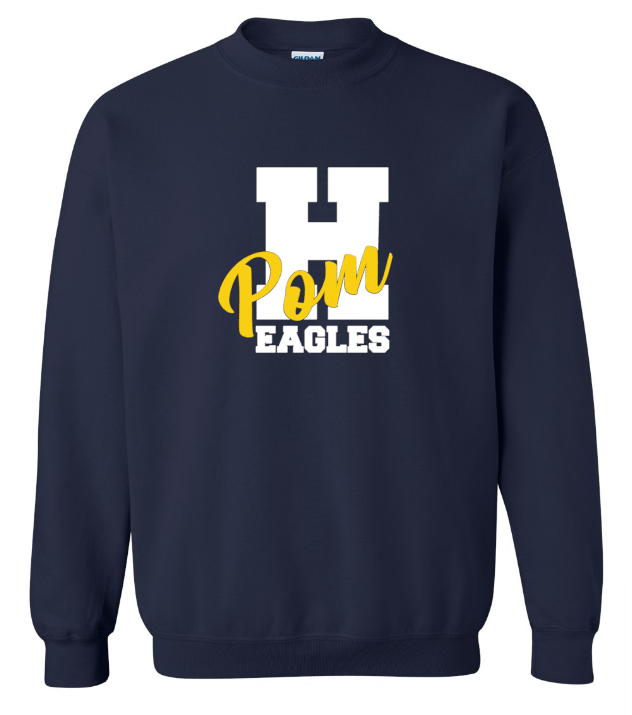 crew neck eagles sweatshirt