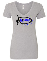 Team Bounce Ladies V-neck Tee