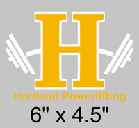 HHS Powerlifting Card Decal