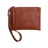 Leather Pouch-Tan 
