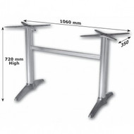 SL-57-209 Twin Leg Aluminium Table Base 