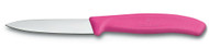 Victorinox Paring Knife 8cm Pointed Pink