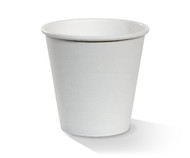 Disposable 8oz SW Cup/Plain White/ One-Lid-Fits-All box 1000