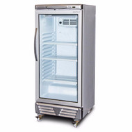 Bromic LED ECO Flat Glass 215L Upright Display Chiller. Weekly Rental $21.00