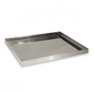 SQUARE DRIP TRAY -S/S TO SUIT SQ GLASS BASKET