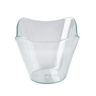 DISPOSABLE SQUARE BELL SHAPE DISH -57ml x25