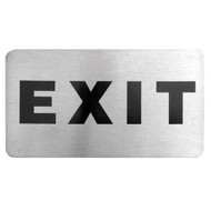 WALL SIGN-18/10, 110x60mm, EXIT