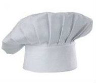 White Traditional Chef Hat