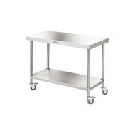 SIMPLY STAINLESS SS03.0600. MOBILE WORK BENCH. Weekly Rental $7.00