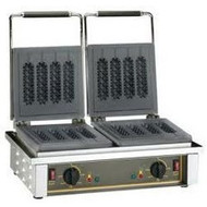ROLLER GRILL - GED80 - DOUBLE CAST IRON PLATES WAFFLE MACHINE. Weekly Rental $28.00