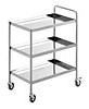 SIMPLY STAINLESS - SS15 - THREE TIER TROLLEY. Weekly Rental $6.00