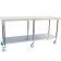 SIMPLY STAINLESS - SS03.2100 - MOBILE WORK BENCH. Weekly Rental $13.00