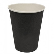 Disposable Black Hot Cups 8oz x 50