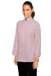 Marbella Womens Pink Chef Jacket