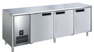 GLACIAN – BFS62350 - Slimline 660mm Deep 4 Door S/S Under Bench Freezer. Weekly Rental $44.00