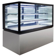 Anvil Aire - NDSV3730 - Cold Square Glass Display 3 Tier 900mm. Weekly Rental $37.00