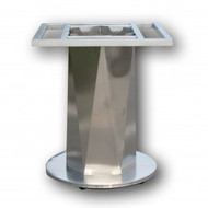 N6023 Table base S/S core with HDC base round 550mm