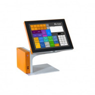 Sango AURES Restaurant Pro Commercial POS System Touchscreen 15” with customer display - COM-R05 . Weekly Rental $76.00