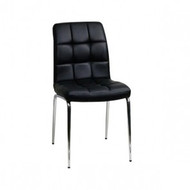 LKL-001B Leisure Chair - Plush Black