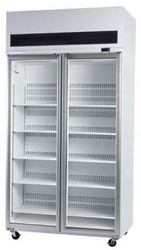 SKOPE VF1000X - 2 Door Stainless Steel Display Freezer. Weekly Rental $99.00