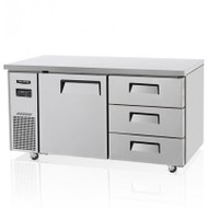 Skipio SUR15-3D-3 Under Counter Refrigerator Three Drawers . Weekly Rental $45.00