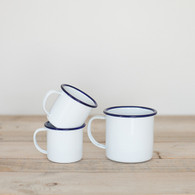 Enamel espresso cup by Falconware