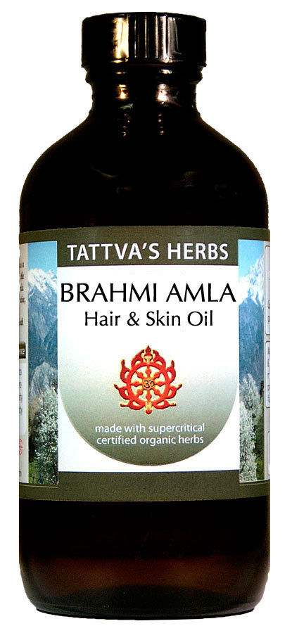 Brahmi Amla Hair Oil for Sale - Certified Organic, Non-Gmo, Sustainable