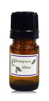 Champaca Attar 2.5 ml - Natural Aphrodisiac - Exotic Scent Both Grounding And Uplifting