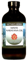 Maha Narayana Oil-4 oz.  Non GMO Traditional Ayurvedic Formula - 52 Herbs - Nourishes, Strengthens, Tones Muscles and Joints