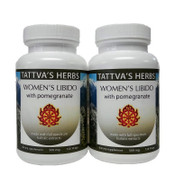 Women's  Libido-Women's Balancing Formula - with Shatavari & Pomegranate - Hormonal Balancing - Libido Rejuvenator - 240 Vegetarian Capsules (2 Pack - 120ct/ea)