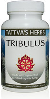 Tribulus Capsules Non GMO Holistic Extract 500 mg 120 Vcaps Herbal Supplement 2 Month Supply From Tattva's Herbs