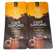 Turmeric Capomo 22 oz. 2 pack   A REAL Coffee Alternative. Caffeine,Gluten Free and Delicious.