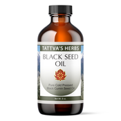 Black Seed Oil -Premium Cold Pressed Black Cumin Oil - Extra Virgin  - Support Lustrous  Hair and Skin