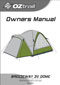 OZtrail Breezeway 3V Dome Tent user manual cover