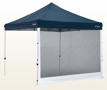OZtrail Deluxe Gazebo Pavilion Mesh Side Wall - 3 meters (Angle View)