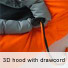 Vango Viper 500 Compact Down Sleeping Bag -18 Celcius - (3D hood with drawcard)