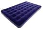 OZtrail Double Inflatable Velour Air Bed Mat Mattress - Colour Blue