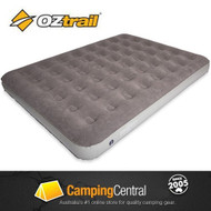 OZtrail Queen Inflatable Velour Air Bed Mat Mattress 