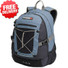 Caribee Cisco 28 Ltr Backpack Daypack Bag - (Niebla Blue / Charcoal)