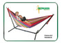 Double Hammock Stand Frame - 2.0 x 1.5 x 1.0m