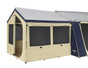 OZtrail Canvas Cabin Tent 12 X 9 - Optional Sunroom Tent (not included)