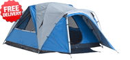 OZtrail Breezeway 3V Dome Hiking 3 Man Person Tent - With Protective Awning